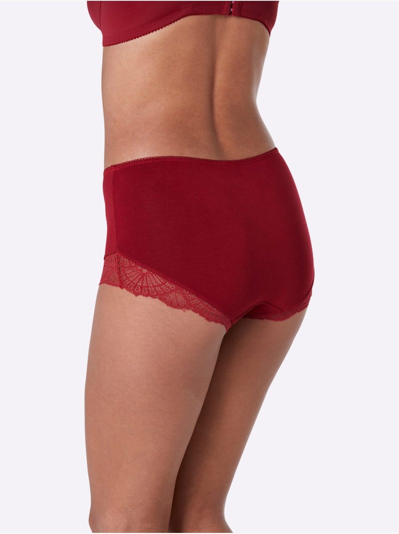 Lot de 2  - Hipster Qualité Modal - Taille Standard - Witt Cerise - Kiabi