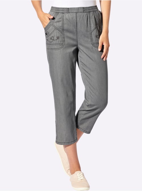 Lot de 2 - Jean 3/4 100% Coton - Taille Standard - Witt - Kiabi Lot de 2 - Jean 3/4 100% Coton - Taille Standard - Witt - Kiabi
