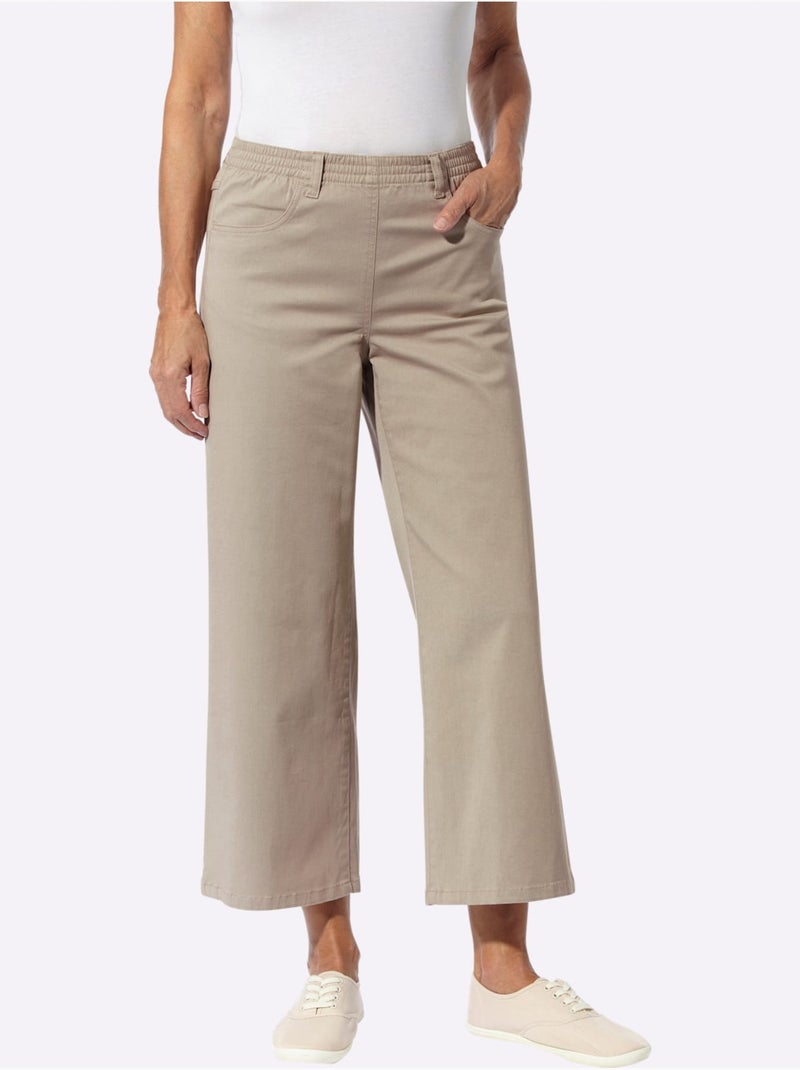 Lot de 2  - Jean 7/8 - Taille Standard - Moda Vilona Bleu Beige - Kiabi