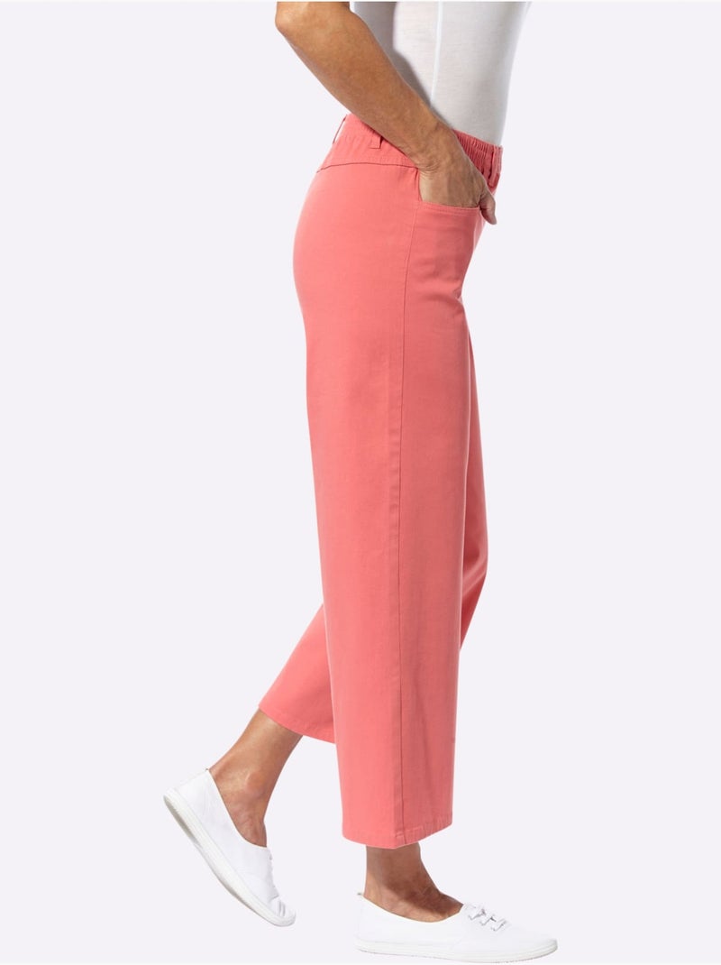 Lot de 2  - Jean 7/8 - Taille Standard - Moda Vilona Bleu Rose - Kiabi
