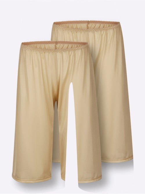 Lot de 2 - Jupon-culotte Antistatique - Taille Standard - Witt - Kiabi Lot de 2 - Jupon-culotte Antistatique - Taille Standard - Witt - Kiabi