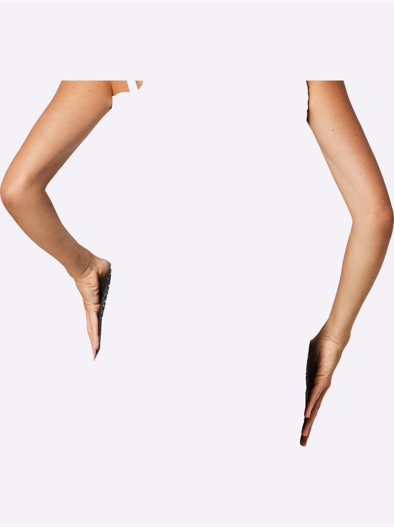 Lot de 2  - Legging Jersey Fin - Taille Courte - Witt Noir - Kiabi