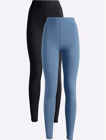 Lot de 2 - legging jersey fin - taille standard - witt