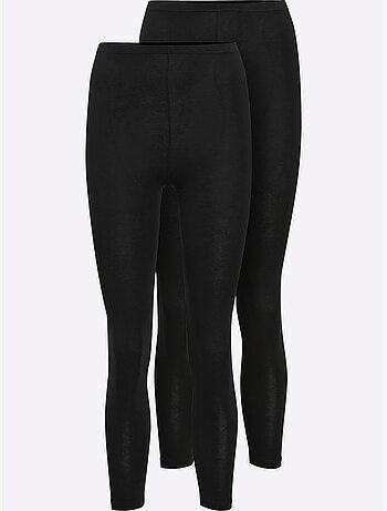 Lot de 2 - legging jersey fin - taille standard - witt
