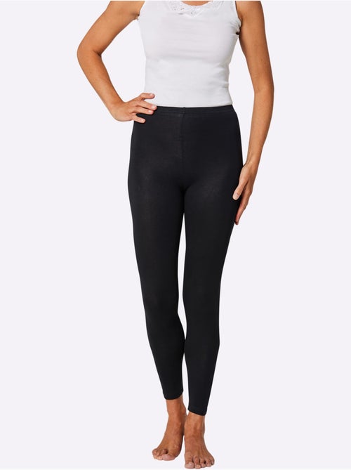 Lot de 2 - legging jersey fin - taille standard - witt - Kiabi Lot de 2 - legging jersey fin - taille standard - witt - Kiabi