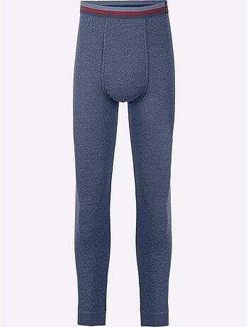 Lot de 2 - legging pour homme, long côtes fines - taille standard - witt
