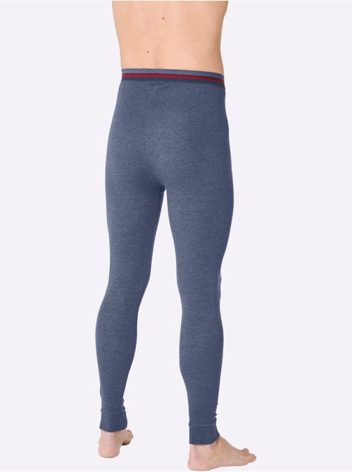 Lot de 2 - legging pour homme, long côtes fines - taille standard - witt - Kiabi Lot de 2 - legging pour homme, long côtes fines - taille standard - witt - Kiabi
