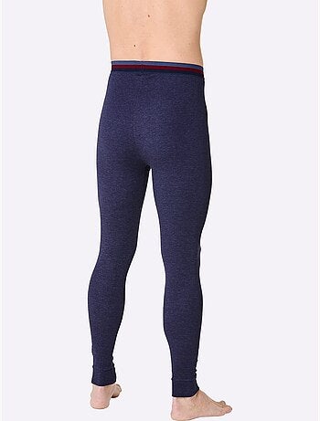 Lot de 2 - legging pour homme, long côtes fines - taille standard - witt