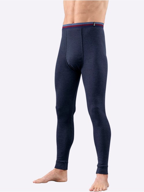 Lot de 2 - legging pour homme, long côtes fines - taille standard - witt - Kiabi Lot de 2 - legging pour homme, long côtes fines - taille standard - witt - Kiabi