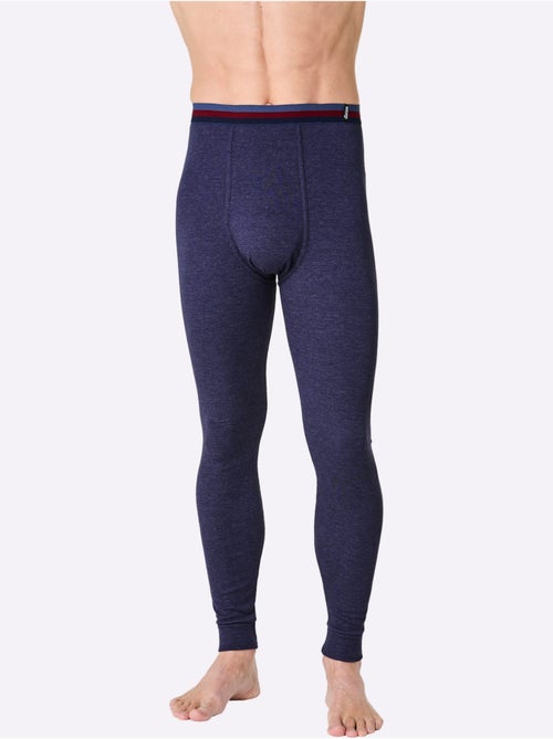 Lot de 2 - legging pour homme, long côtes fines - taille standard - witt - Kiabi Lot de 2 - legging pour homme, long côtes fines - taille standard - witt - Kiabi
