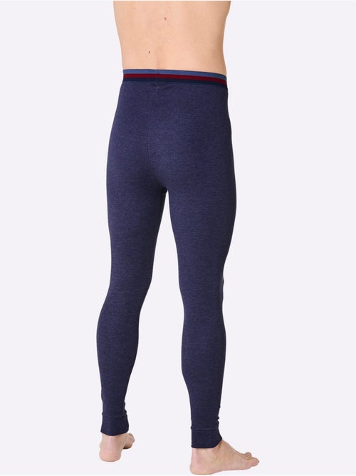 Lot de 2 - legging pour homme, long côtes fines - taille standard - witt - Kiabi Lot de 2 - legging pour homme, long côtes fines - taille standard - witt - Kiabi