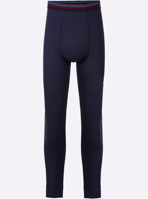 Lot de 2 - legging pour homme, long côtes fines - taille standard - witt - Kiabi Lot de 2 - legging pour homme, long côtes fines - taille standard - witt - Kiabi