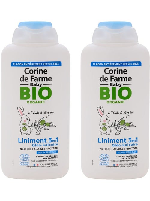 Lot de 2 - Liniments Oléo-Calcaires Bio - Kiabi Lot de 2 - Liniments Oléo-Calcaires Bio - Kiabi