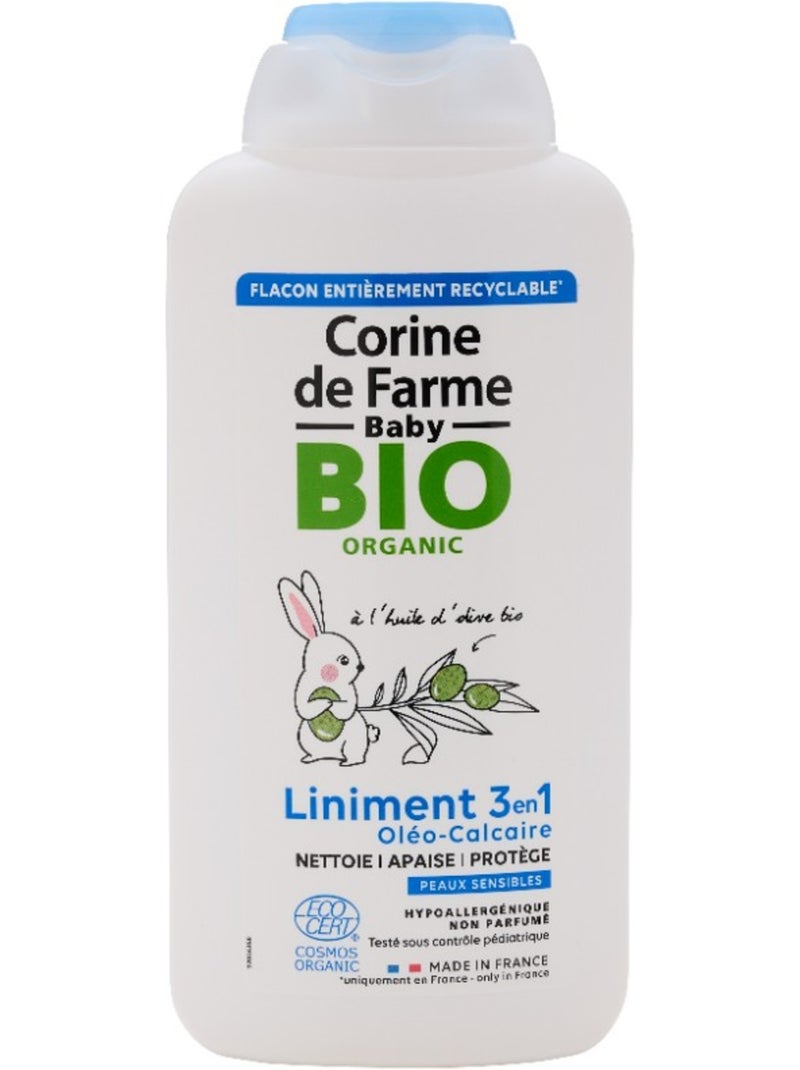 Lot de 2 - Liniments Oléo-Calcaires Bio Blanc Multicolore - Kiabi
