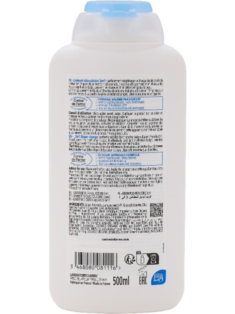 Lot de 2 - Liniments Oléo-Calcaires Bio Blanc Multicolore - Kiabi