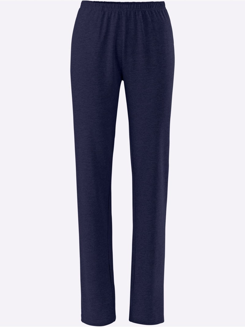 Lot de 2  - pantalon de jogging  - taille standard - moda vilona Bleu Violet - Kiabi