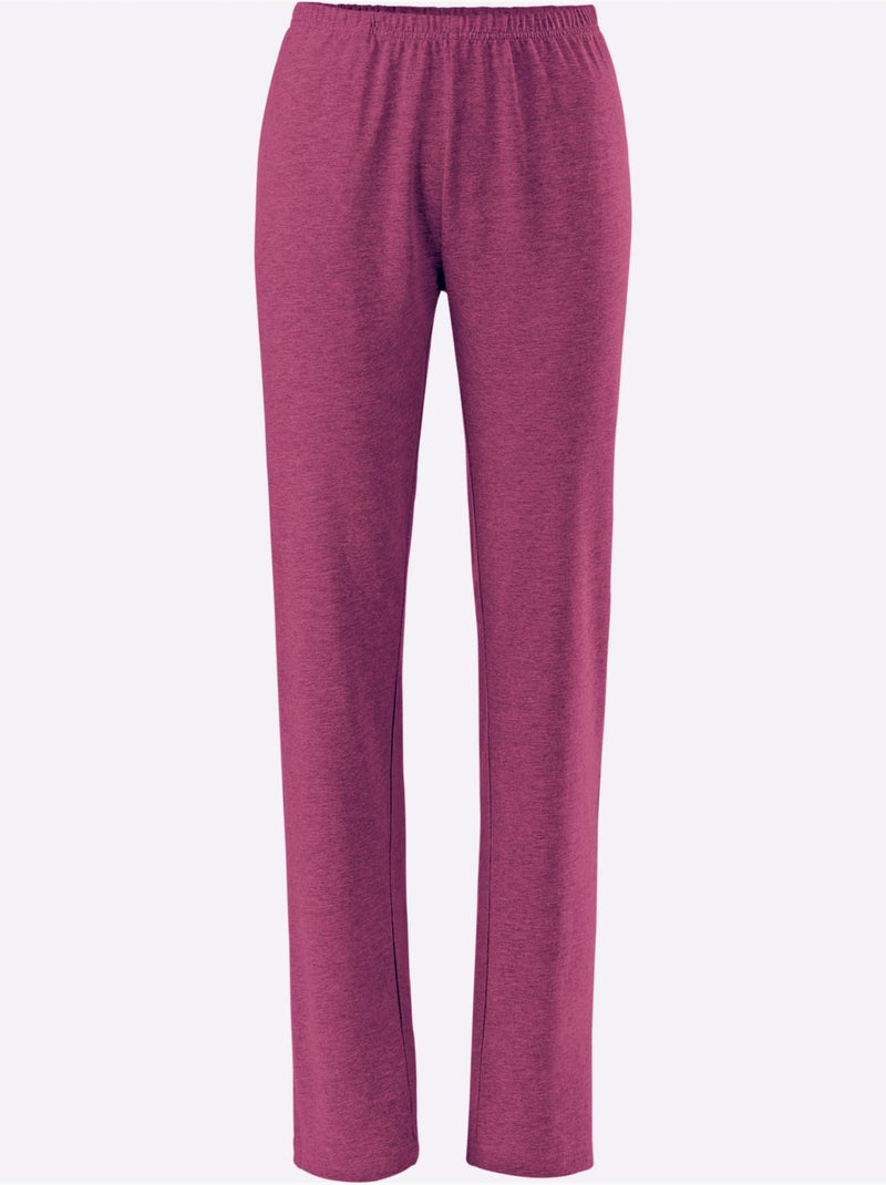 Lot de 2  - pantalon de jogging  - taille standard - moda vilona Bleu Violet - Kiabi