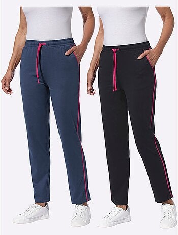 Lot de 2 - pantalon de jogging - taille standard - moda vilona