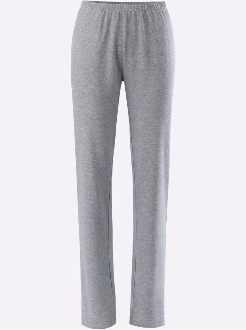 Lot de 2  - pantalon de jogging  - taille standard - moda vilona Noir Gris - Kiabi