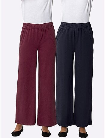 Lot de 2 - Pantalon De Loisirs - Taille Standard - Moda Vilona