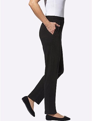 Pantalons de loisirs avec ceinture élastique et motifs variés - Taille standard - Moda Vilona