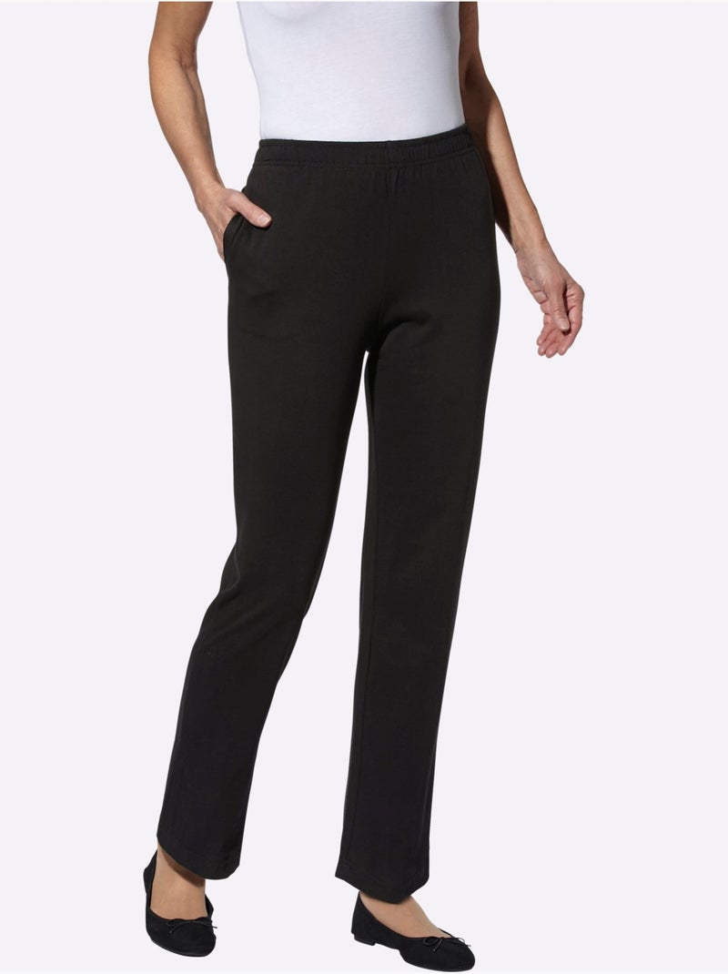 Lot de 2  - Pantalon De Loisirs - Taille Standard - Moda Vilona Noir - Kiabi