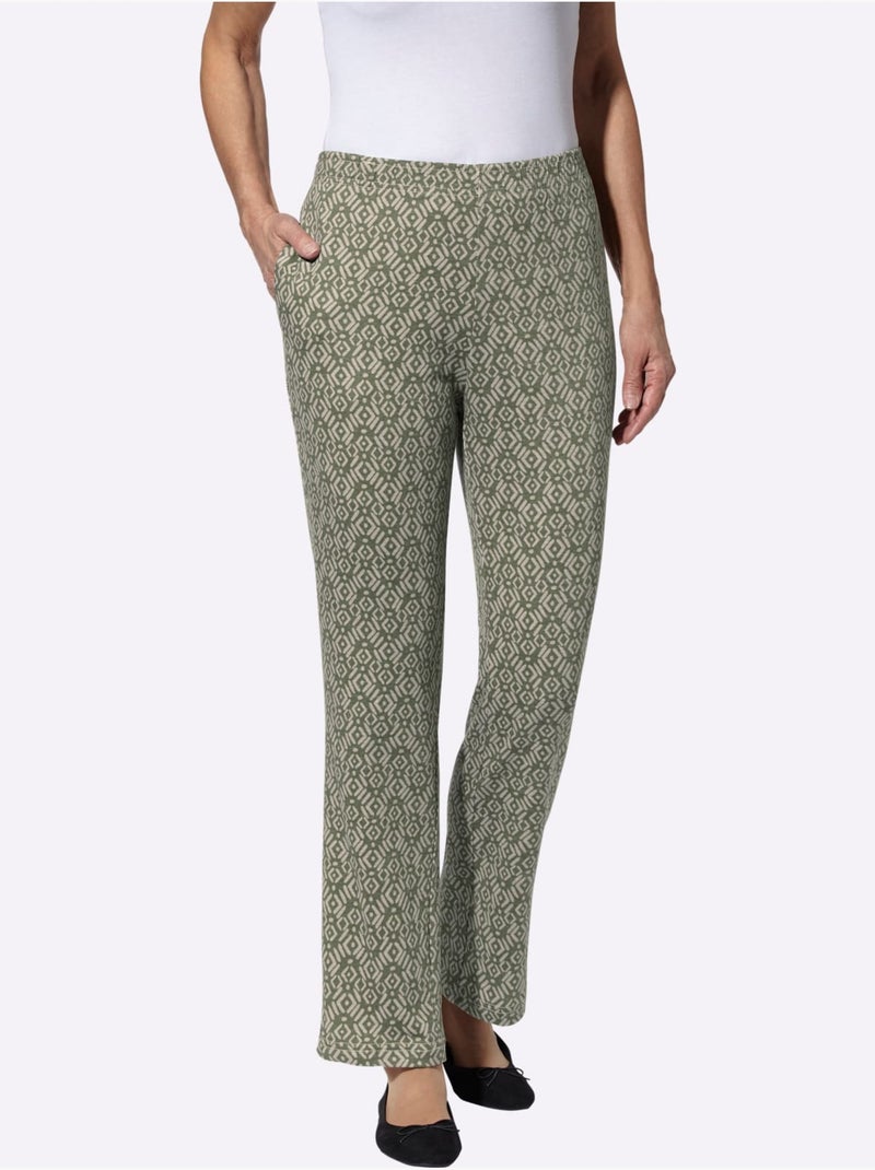 Lot de 2  - Pantalon De Loisirs  - Taille Standard - Moda Vilona Vert kaki - Kiabi