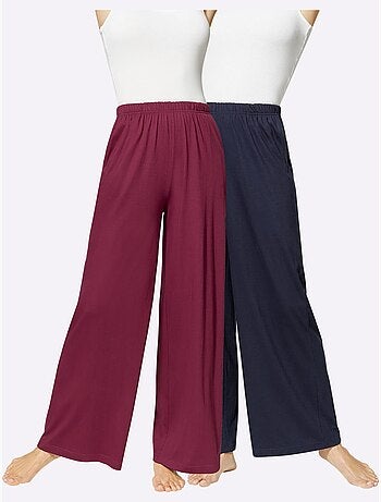 Lot de 2 - Pantalons Jersey Fin - Taille Standard - Witt
