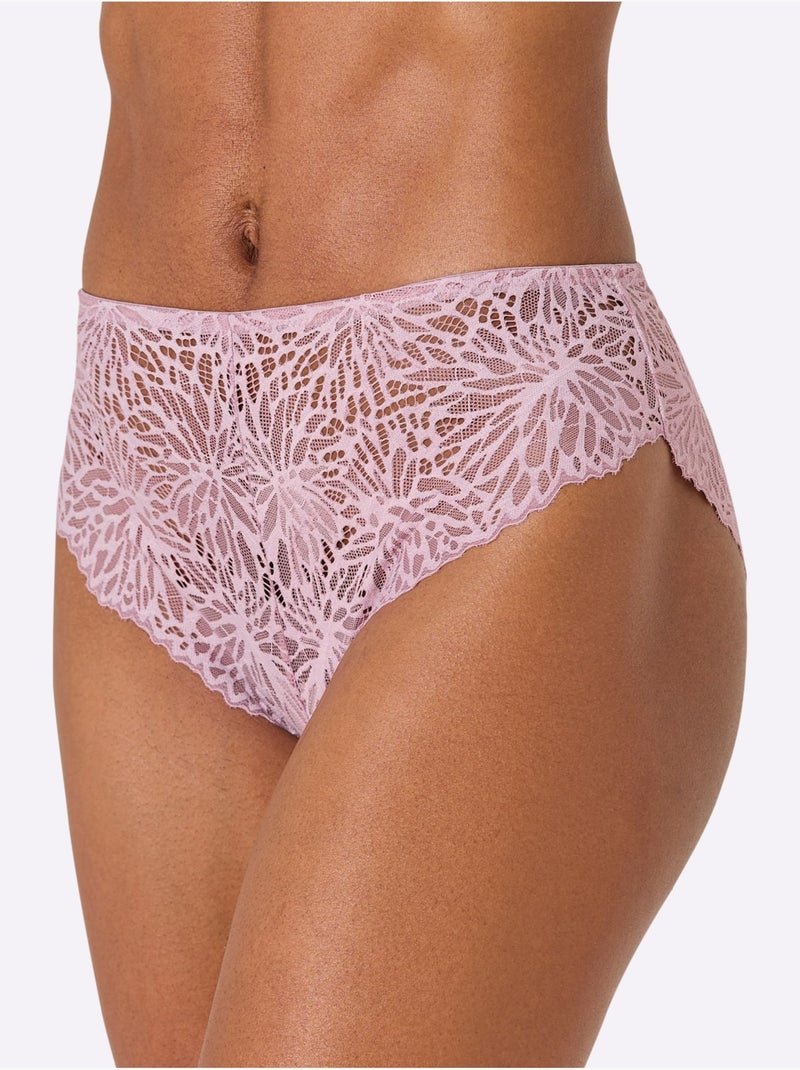 Lot de 2  - Panties - Taille Standard - Witt Mauve - Kiabi
