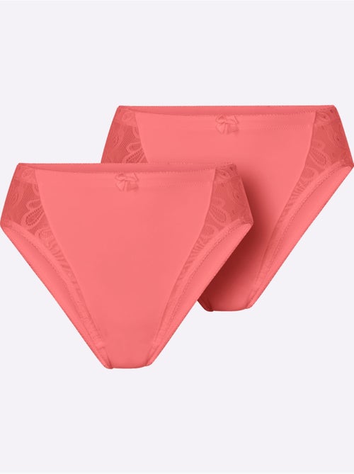 Lot de 2 - Panties - Taille Standard - Witt - Kiabi Lot de 2 - Panties - Taille Standard - Witt - Kiabi