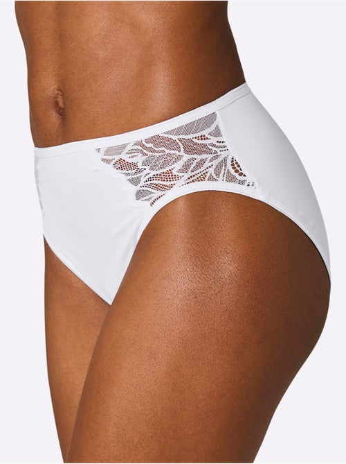 Lot de 2  - Panties à Fleurs - Taille Standard - Witt - Kiabi
