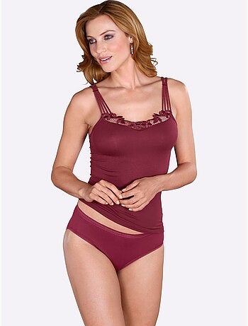 Lot de 2 - panties côtes fines - taille standard - witt