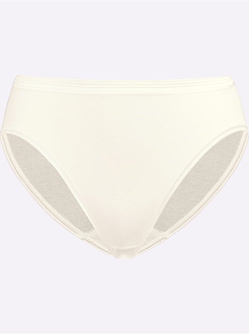 Lot de 2 - panties côtes fines - taille standard - witt - Kiabi Lot de 2 - panties côtes fines - taille standard - witt - Kiabi