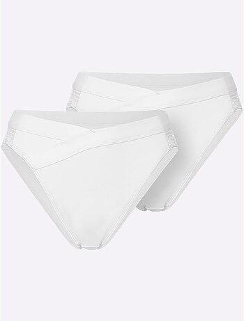Lot de 2 - panties jersey fin - taille standard - witt