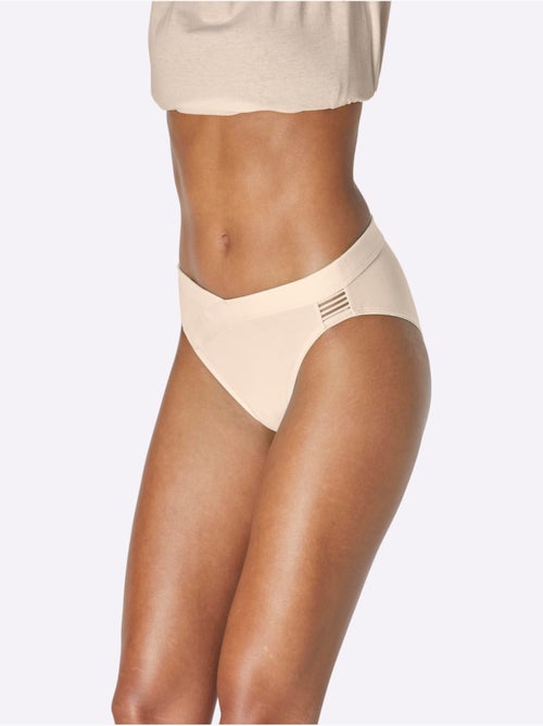 Lot de 2 - panties jersey fin - taille standard - witt - Kiabi Lot de 2 - panties jersey fin - taille standard - witt - Kiabi