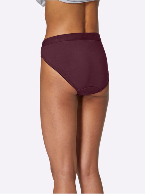 Lot de 2 - panties jersey fin - taille standard - witt - Kiabi Lot de 2 - panties jersey fin - taille standard - witt - Kiabi