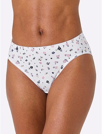 Lot de 2 - panties motif imprimé - taille standard - witt