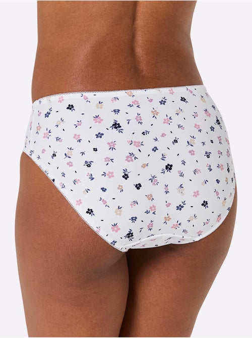 Lot de 2 - panties motif imprimé - taille standard - witt - Kiabi Lot de 2 - panties motif imprimé - taille standard - witt - Kiabi