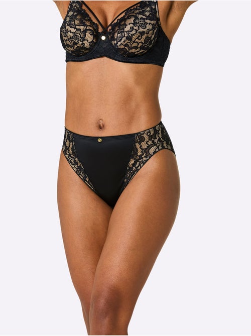 Lot de 2  - Panty Dentelle - Taille Standard - Witt - Kiabi