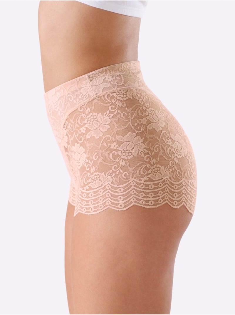 Lot de 2  - Panty élasthanne - Taille Standard - Witt Poudre - Kiabi