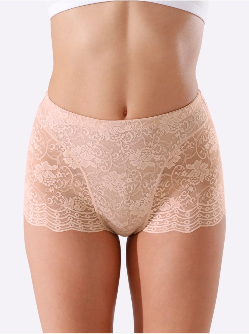 Lot de 2  - Panty élasthanne - Taille Standard - Witt Poudre - Kiabi