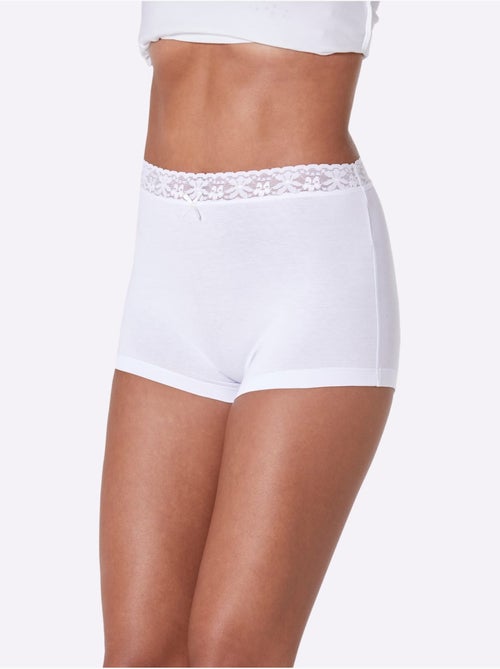 Lot de 2 - Panty Jersey Fin - Taille Standard - Witt - Kiabi Lot de 2 - Panty Jersey Fin - Taille Standard - Witt - Kiabi