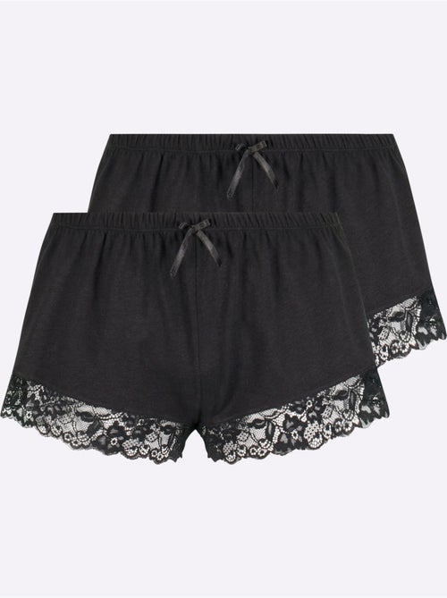 Lot de 2  - panty jersey fin - taille standard - witt - Kiabi