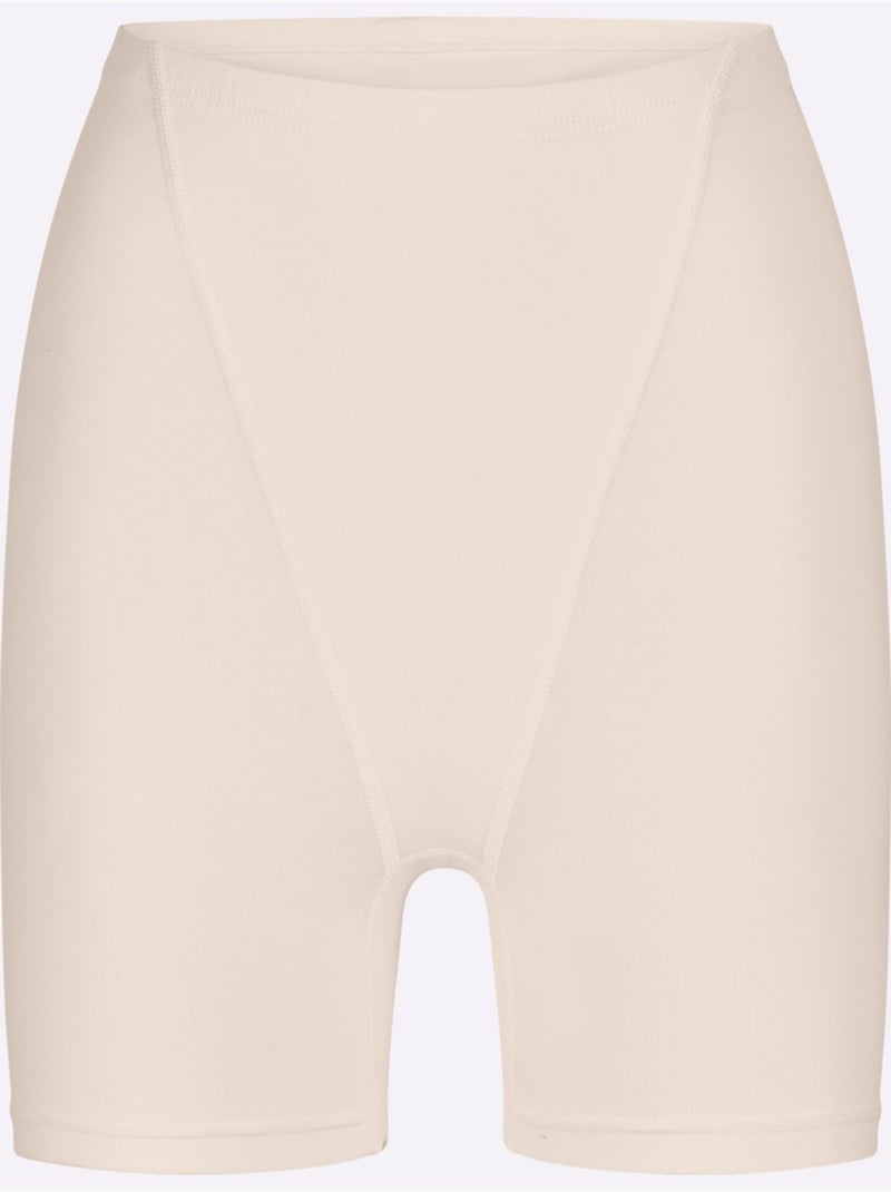 Lot de 2  - Panty Long Jersey Fin - Taille Standard - Witt Marron clair - Kiabi