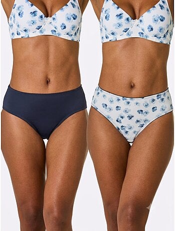 Lot de 2 - Panty Motif Imprimé - Taille Standard - Witt