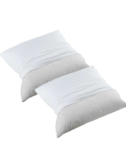 Lot de 2 - Protège oreiller - Molleton 100% coton - Kiabi