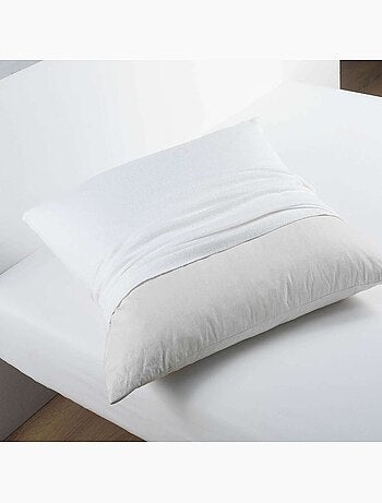 Lot de 2 - Protège oreiller - Molleton 100% coton
