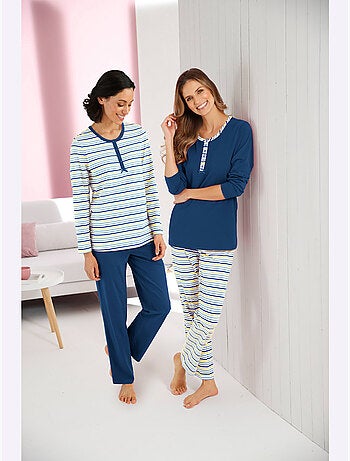 Lot de 2 - pyjamas jersey fin - taille standard - witt