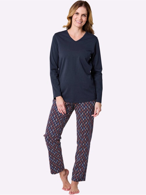 Lot de 2  - Pyjamas Jersey Fin - Taille Standard - Witt - Kiabi