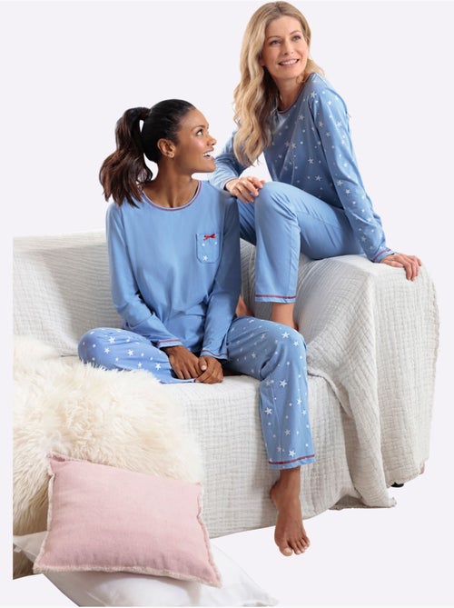 Lot de 2  - Pyjamas Jersey Fin - Taille Standard - Witt - Kiabi